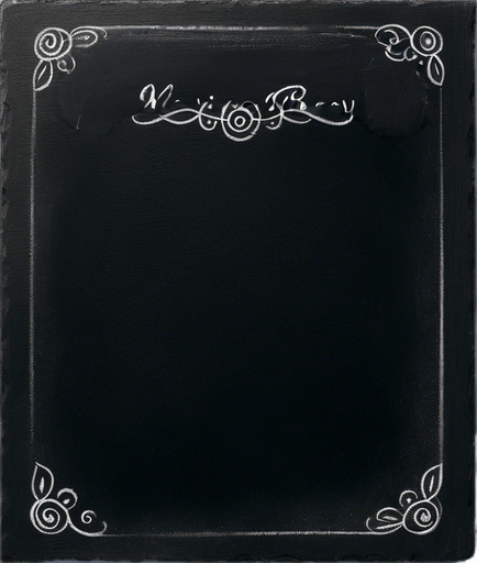 Text "NOVICE BREW" in chalk, handwritten