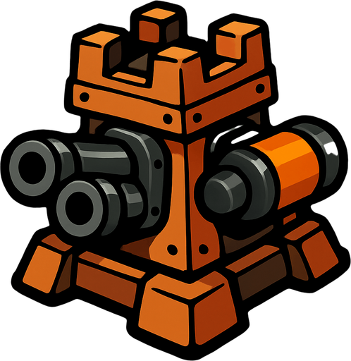 heavyTowerAsset.
In-Game asset.  2d.  High contrast.  No shadows