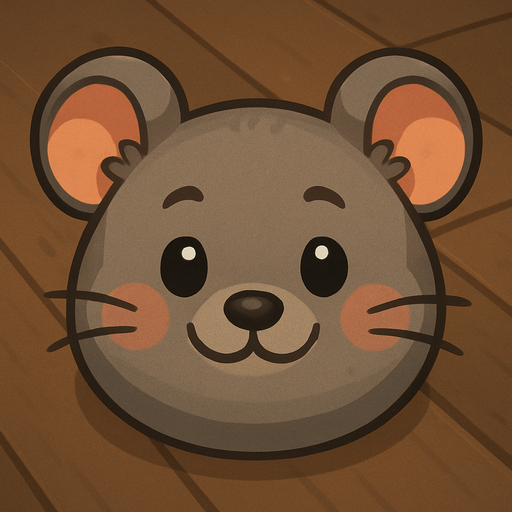 round mouse face.
In-Game asset