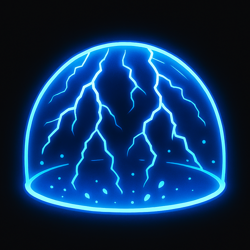 force feild.
In-Game asset.  2d.  High contrast.  No shadows