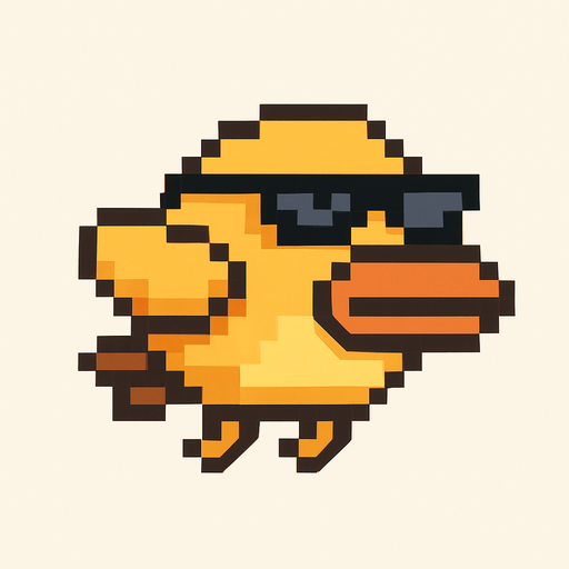 Make a sigma flapy bird.
In-Game asset.  2d.  No shadows