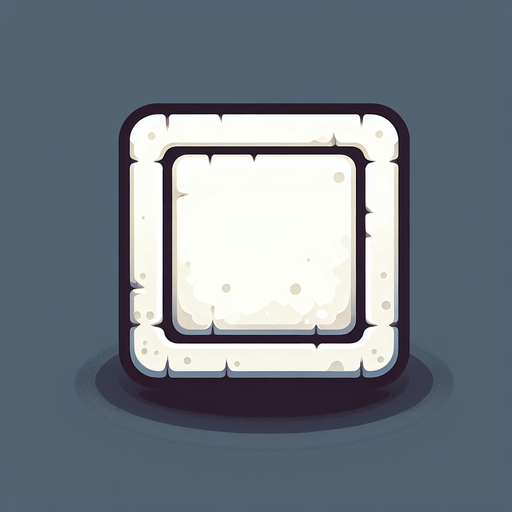 white square, 2d in-game asset, blank background, high contrast, no shadows, single game texture

Single Game Texture. In-Game asset. 2d. Blank background. High contrast. No shadows.