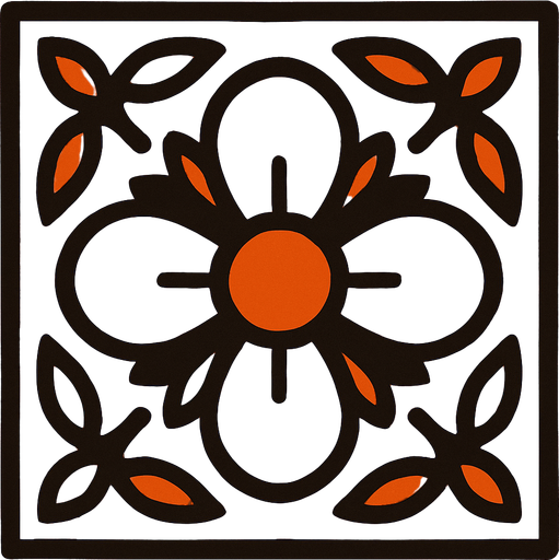 tile.
In-Game asset.  2d.  High contrast.  No shadows