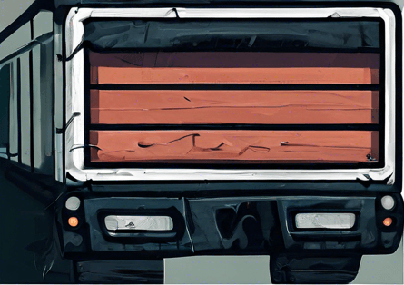 completely wrecked  in multiple pieces