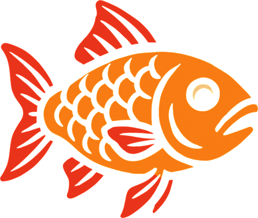 fish.
In-Game asset.  2d.  High contrast.  No shadows