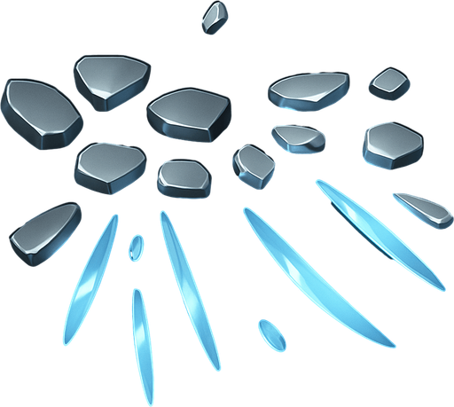 The parts will be made of metal and glass.