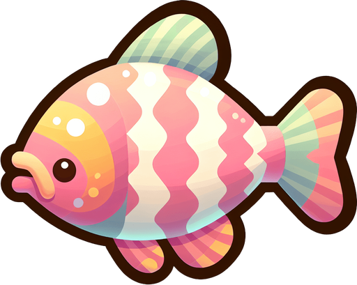 рыба пиранья для  игры, постэльные цвета
Single Game Texture. In-Game asset. 2d. Blank background. High contrast. No shadows.