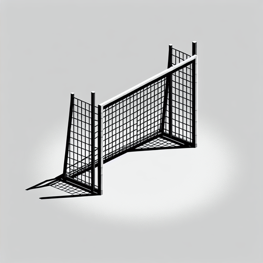 Football cross bar.
Single Game Texture. In-Game asset. 2d. Blank background. High contrast. No shadows.