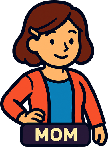 Mom.
In-Game asset.  2d.  High contrast.  No shadows