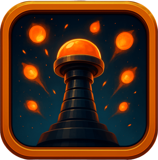 Вместо огненного кольца, огненные шары разлетающие вверх в разные стороны