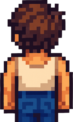 make different hairstyle and clothing