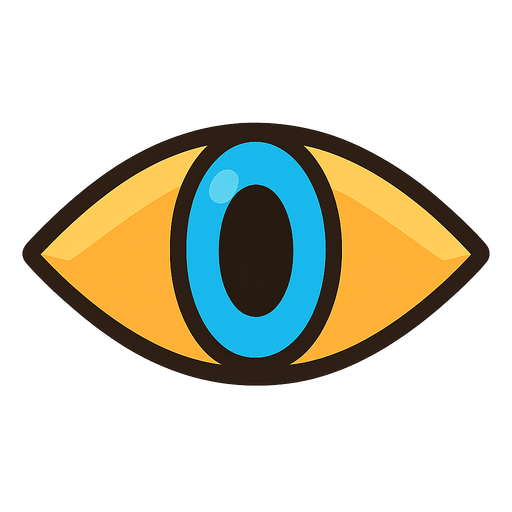 viewers icon for a mobile game. No background. Transparent background. Blank background. No shadows. 2d. In-Game asset. flat