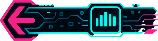 Cyberpunk style lane divider for music rhythm game that is horizontal and used for judging the touching of rhythm 
In-Game asset.  2d.  High contrast.  No shadows