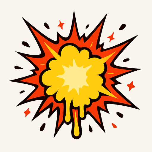 blast.
In-Game asset.  2d.  High contrast.  No shadows