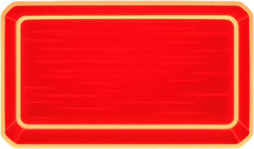 Res neon rectangle block.
In-Game asset.  2d.  High contrast.  No shadows