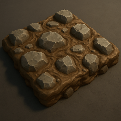 mud and stone.
In-Game asset