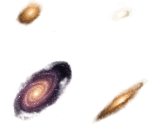 random galaxies realistic.
In-Game asset.  2d.  High contrast.  No shadows