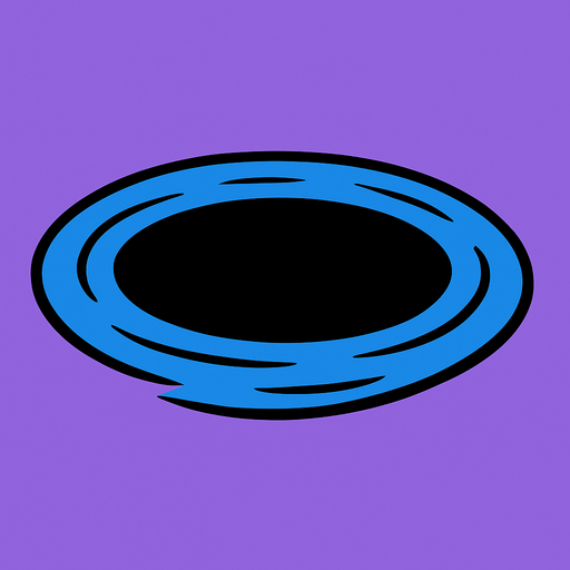 hole.
In-Game asset.  2d.  High contrast.  No shadows