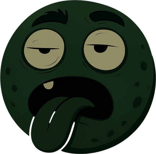 make it dark green and idiot