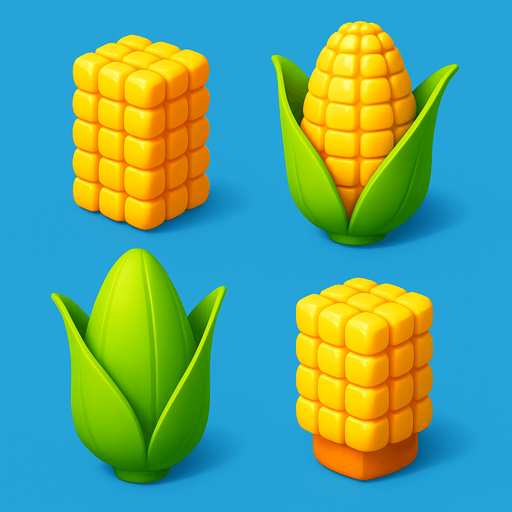 Pack of different cornes, 3D cornes, without black lines around it!
In-Game asset.  High contrast.  No shadows. 3D