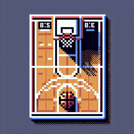 basketball panel without the hoop, focusing solely on the panel. pixelated. 8 bit.
Single Game Texture. In-Game asset. 2d. Blank background. High contrast. No shadows.