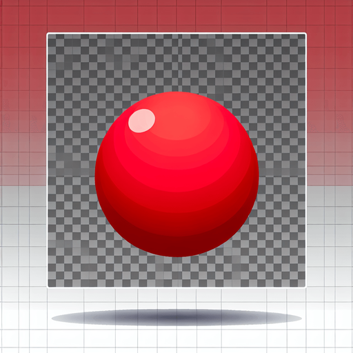 red dot.
Single Game Texture.  In-Game asset.  2d.  Blank background.  High contrast.  No shadows