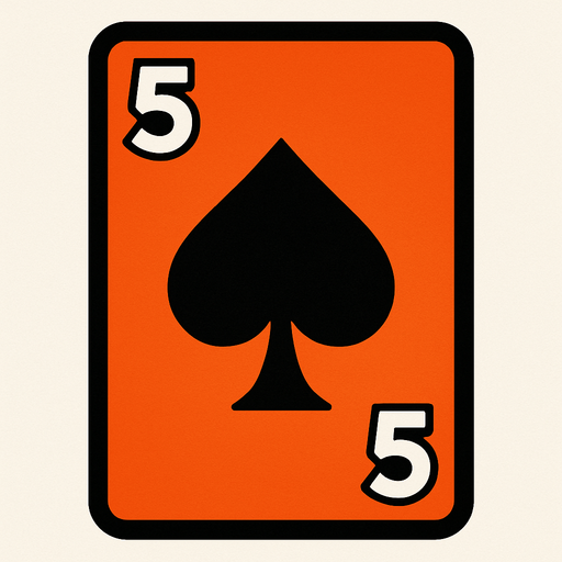 A card.
In-Game asset.  2d.  High contrast.  No shadows