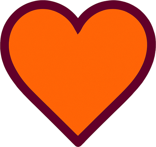 Coeur.
In-Game asset.  2d.  High contrast.  No shadows