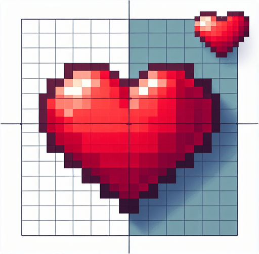 a red heart.
Single Game Texture.  In-Game asset.  2d.  Blank background.  High contrast.  No shadows