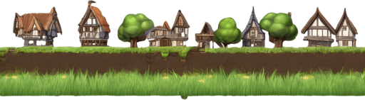 Mejorar el diseños de lás casas para que sean más medievales y aumentar su calidad, más arboles y mejorar la calidad del cesped