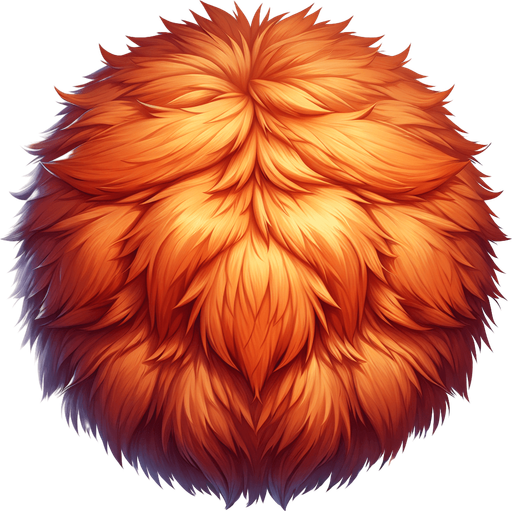 fur fox skin.
Single Game Texture.  In-Game asset.  2d.  Blank background.  High contrast.  No shadows