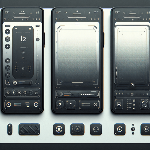 A minimalist and futuristic user interface for a general game, designed for a handheld mobile phone. The screen is dominated by a clean, blank background with a smooth, uniform surface, exuding simplicity and clarity. The layout is ultra-minimalistic, with no visible elements, icons, or text, ensuring a completely distraction-free aesthetic.

The design features a subtle gradient or soft texture across the background to suggest depth while maintaining an overall empty and spacious appearance. The edges of the interface are clean and sharp, framing the blank canvas without any clutter. This design embodies a modern, functional aesthetic, perfectly suited as a versatile base for any interactive or game-focused UI..
Single Game Texture. In-Game asset. 2d. Blank background. High contrast. No shadows.