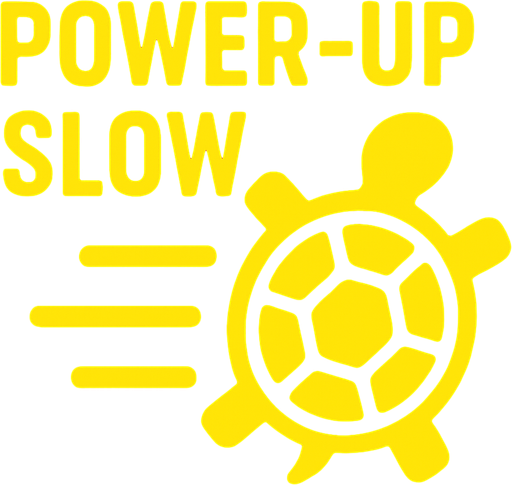 Powerup slow.
In-Game asset.  2d.  High contrast.  No shadows