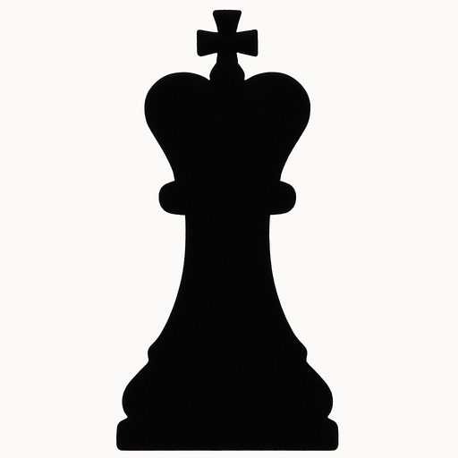 Full black king