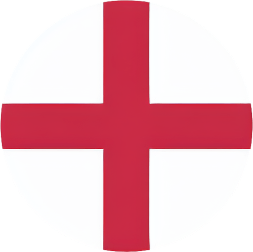 england flag. simple. flat.
Single Game Texture. In-Game asset. 2d. Blank background. High contrast. No shadows.