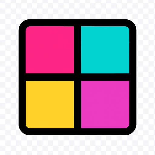 i want a transprant desinging block coliour full.
In-Game asset.  2d.  High contrast.  No shadows