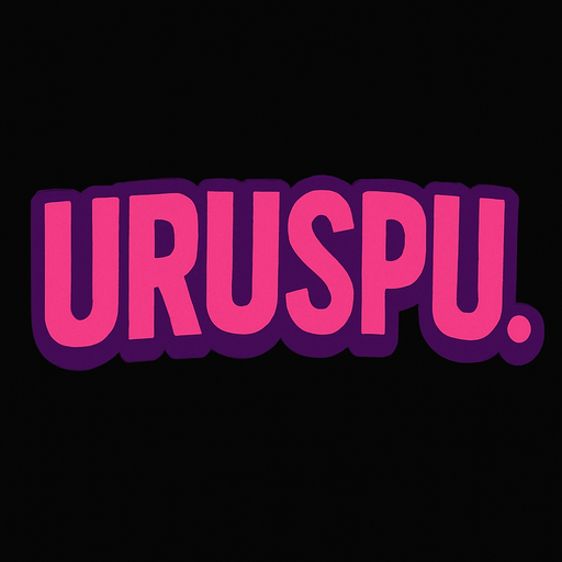 URUSPU.
In-Game asset.  2d.  High contrast.  No shadows