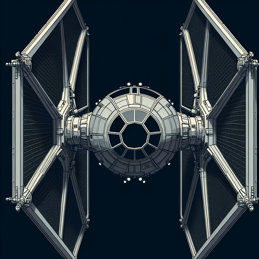 Tie Fighter, Top view