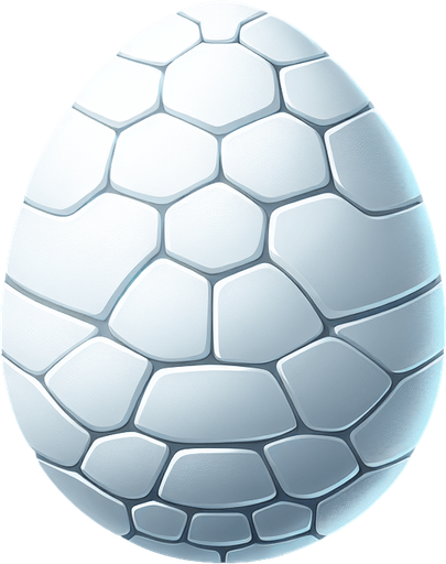 white plain sea turtle egg.
Single Game Texture.  In-Game asset.  2d.  Blank background.  High contrast.  No shadows