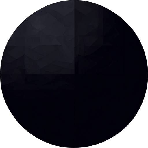 Make the circle completely black on all pixels.