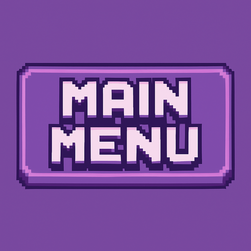 change text with MAIN MENU