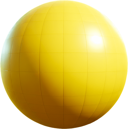 balon sarı.
Single Game Texture.  In-Game asset.  2d.  Blank background.  High contrast.  No shadows