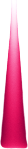 clean red-violet beam from above