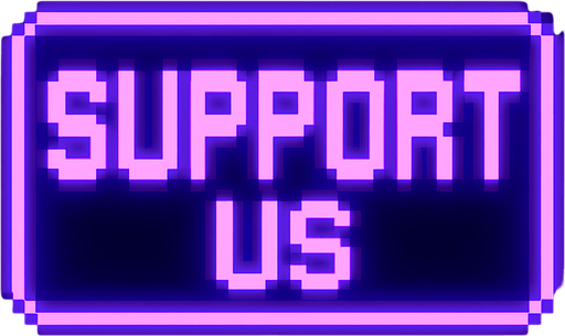 Write SUPPORT US instead of SETTINGS.