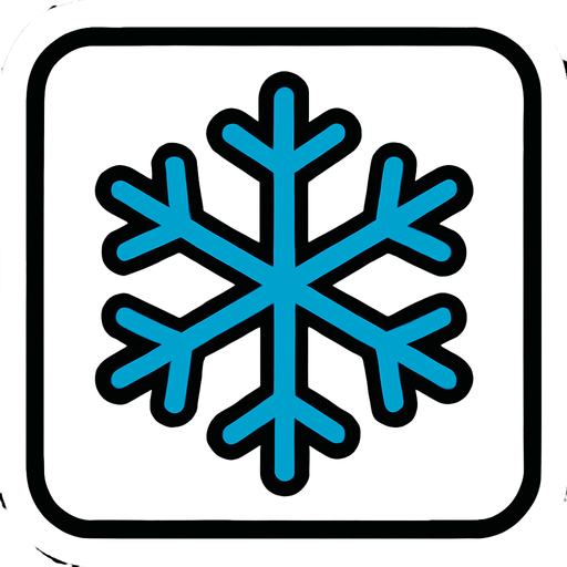 Вместо молнии синяя снежинка, все остальное без изменений