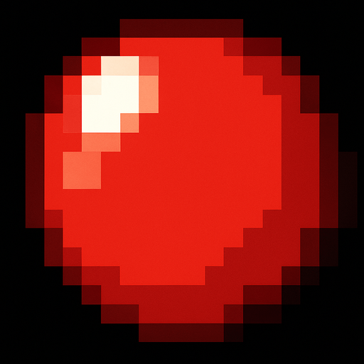 Cámbiale el color a rojo , pixelart