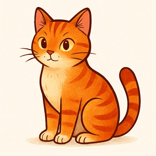 Cat. Full body..
2d