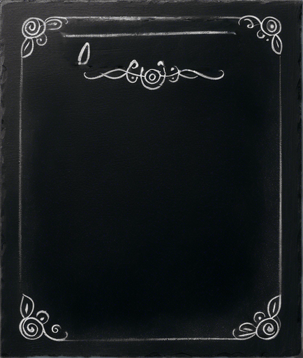 "POTION" handwritten in chalk