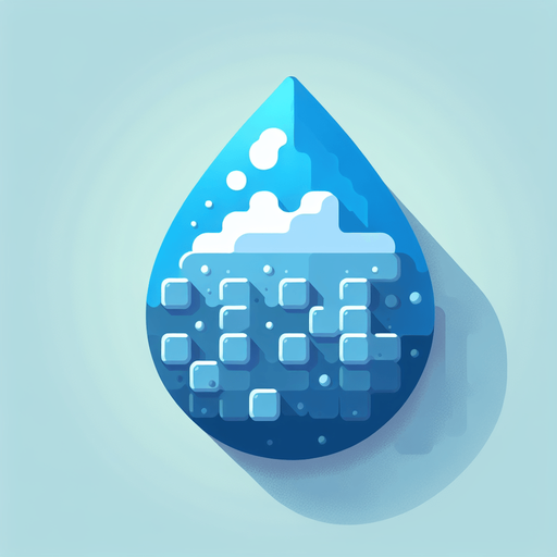 raindrop.
Single Game Texture. In-Game asset. 2d. Blank background. High contrast. No shadows.