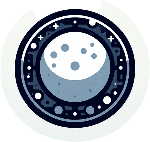 A filled in white circle..
Single Game Texture.  In-Game asset.  2d.  Blank background.  High contrast.  No shadows